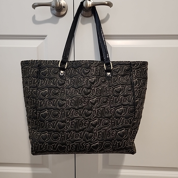 Betsey johnson large black handbag - Picture 13 of 15